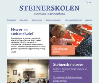 Steinerskolen.no(Steinerskole) Screenshot