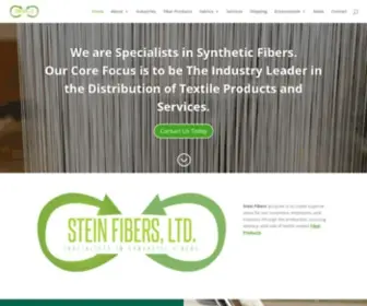 Steinfibers.com(Synthetic Fibers) Screenshot