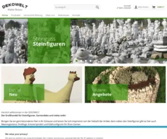 Steinfiguren.net(Der Großhandel für Steinfiguren) Screenshot