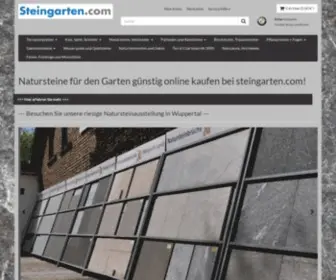 Steingarten.com(Natursteine) Screenshot