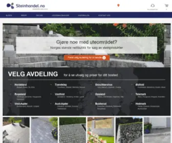 Steinhandel.no(Steinhandel) Screenshot