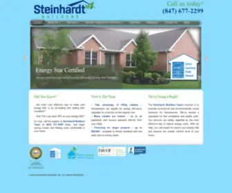 Steinhardtbuilders.com(Skokie Home) Screenshot