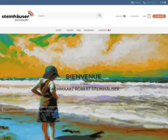 Steinhauser.lu(Peintures et accessoires au Luxembourg) Screenshot