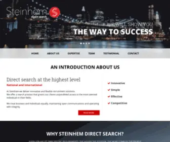 Steinhem.com(Home) Screenshot