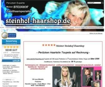 Steinhof-Haarshop.de(Kauf auf Rechnung) Screenshot