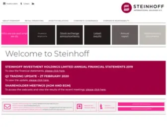 Steinhoffinternational.com(Steinhoff) Screenshot