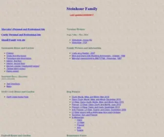 Steinhour.net(Steinhour Family) Screenshot