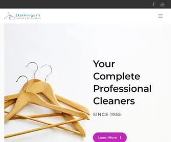 Steiningerscleaners.com(Laundry & Dry Cleaning) Screenshot