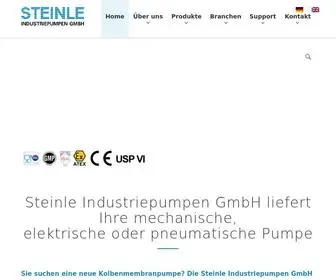 Steinle-Pumpen.de(Steinle Industriepumpen) Screenshot