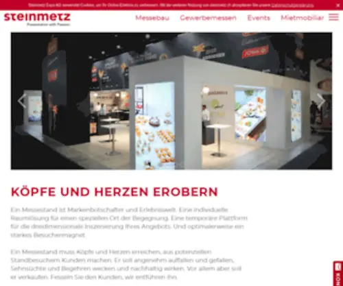 Steinmetz.ch(Steinmetz Expo AG) Screenshot