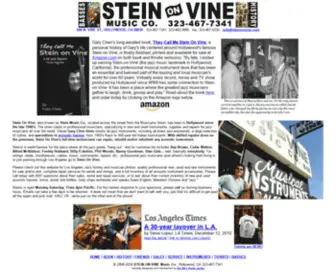 Steinonvine.com(STEIN ON VINE Music Co) Screenshot