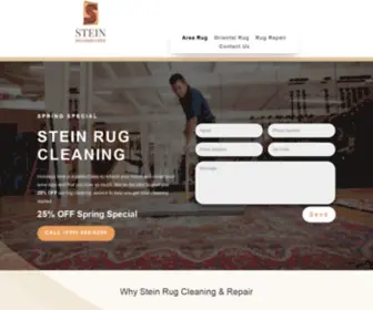 Steinrugcleaning.com(Stein Rug Cleaning & Repair) Screenshot