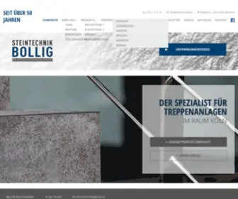 Steintechnik-Bollig.de(Steintechnik Bollig) Screenshot