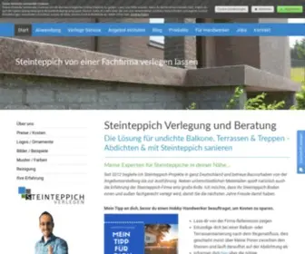 Steinteppich-Verlegen.de(Die Vorteile & Kosten) Screenshot