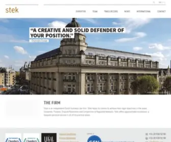 Stek.com(The independent Dutch business law firm Stek) Screenshot