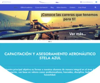 Stelaazul.mx(Escuela de Aviación) Screenshot