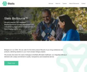 Stelisbiosource.com(Stelis Biosource) Screenshot