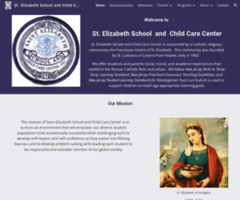 Stelizabethschoolandchildcare.com(Elizabeth School and Child Care Center) Screenshot