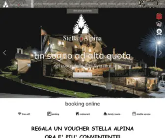 Stellaalpina.ch(Chalet Stella Alpina) Screenshot