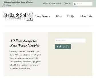 Stellaandsol.com(Stella & Sol Sustainables) Screenshot