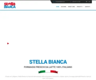 Stellabianca.it(Produzione formaggi per Private Label) Screenshot
