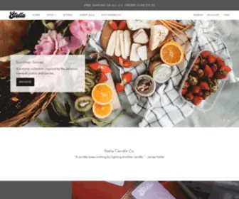 Stellacandleco.com(Stella Candle Co) Screenshot