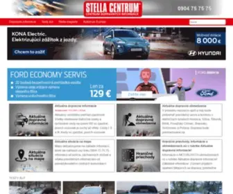 Stellacentrum.sk(Aktualne dopravne informacie) Screenshot
