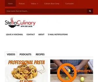 Stellaculinary.com(Stella Culinary) Screenshot