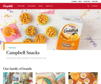 Stelladoro.com(Campbell Soup Company) Screenshot