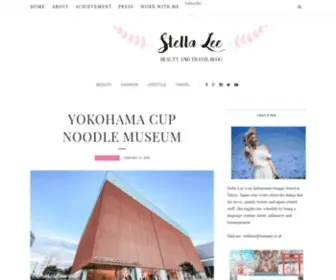 Stellalee.net(Indonesia Beauty and Travel Blog) Screenshot