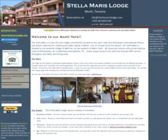 Stellamarislodge.com(Moshi Hotel) Screenshot