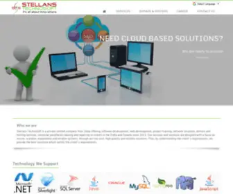 Stellanstechnosoft.com(Stellanstechnosoft) Screenshot