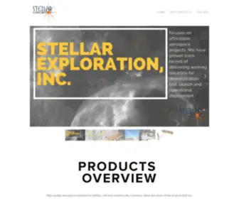Stellar-Exploration.com(Stellar Exploration) Screenshot