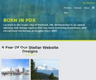 Stellaractive.com(Web Design & Digital Marketing Agency) Screenshot