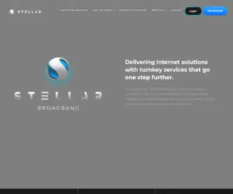 Stellarbb.com(STELLAR Broadband Fiber Internet Service Provider Lansing Grand Rapids Apartments) Screenshot