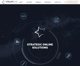 Stellarbluetechnologies.com(Stellar Blue Technologies Northeast WI) Screenshot