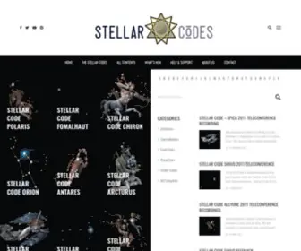 Stellarcodes.com(The Stellar Codes) Screenshot