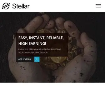 Stellarcoinmining.xyz(Earn Stellar Coin) Screenshot