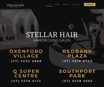 Stellarhair.net.au(Stellar Hair) Screenshot