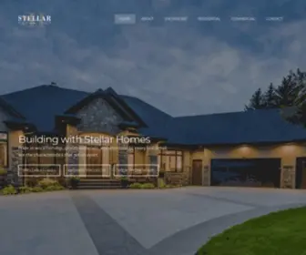 Stellarhomes.ca(Stellar Homes General Contractor and Home Builder) Screenshot