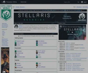 Stellariswiki.com(Stellaris Wiki) Screenshot