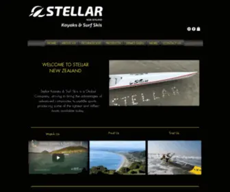 Stellarkayaks.co.nz(Stellar Kayaks New Zealand) Screenshot