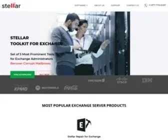 Stellarservertools.com(Stellar Server Tools for Exchange) Screenshot