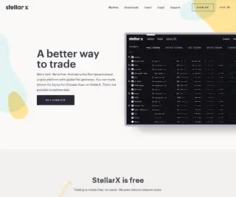 Stellarx.com(A user) Screenshot