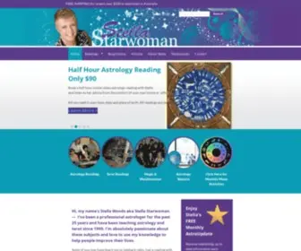 Stellastarwoman.com(Professional astrologer) Screenshot