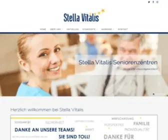 Stellavitalis.de(Stella Vitalis Seniorenzentren) Screenshot