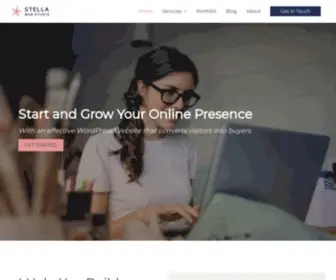 Stellawebstudio.ca(Web Design Services for Small Business in Montreal) Screenshot