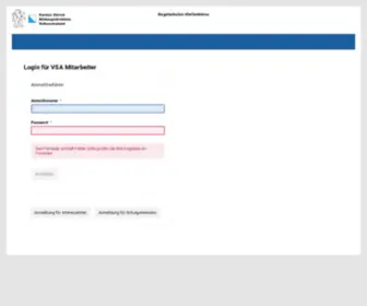 Stellenboersevsa.ch(VSA Stellenbörse) Screenshot