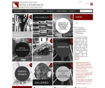 Stellenboschheritage.co.za(Stellenbosch Heritage Foundation) Screenshot