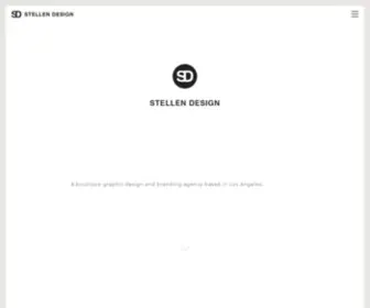 Stellendesign.com(Graphic Design Los Angeles) Screenshot